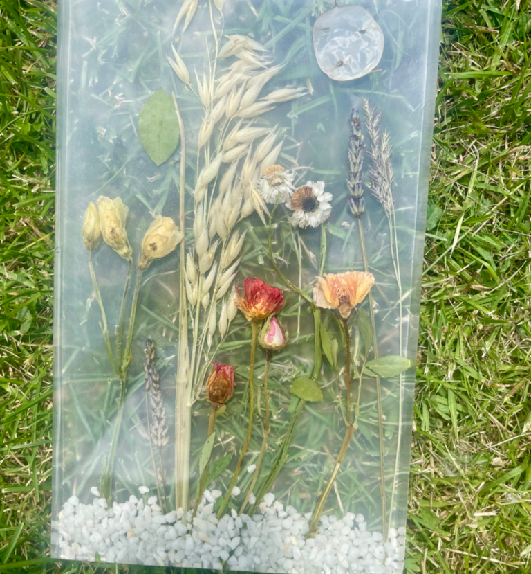 horloge en résine epoxy